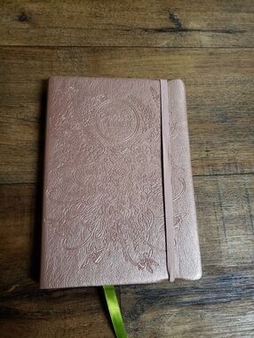 Rose Gold Embossed Passion Undated Journal/Planner